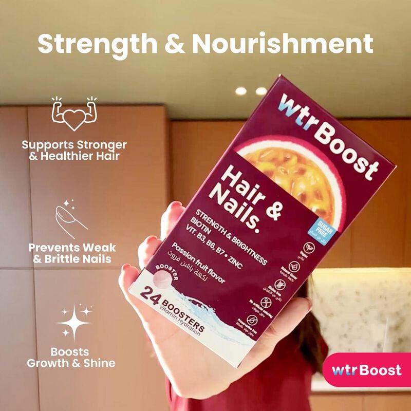 wtrboost hair & nails boosters