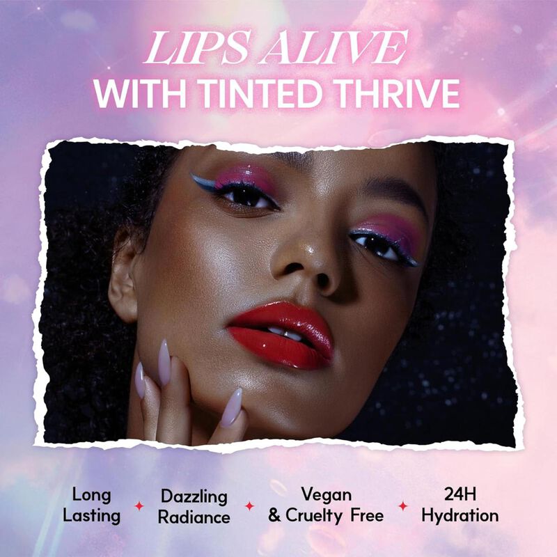 nolahour shy plum glowing color lip balm nourishing, shining, moisturizing