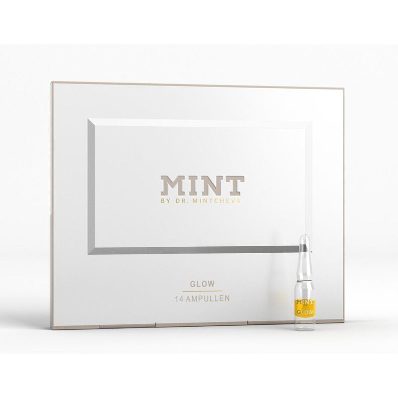 mint by dr. mintcheva glow facial ampoules