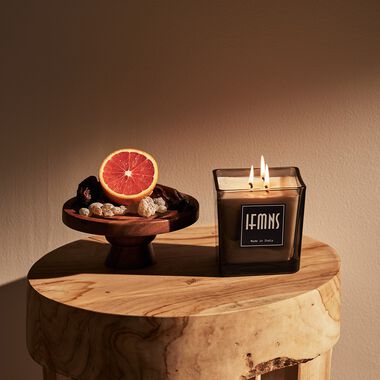 faces شموع معطرة البرتقال والتمر