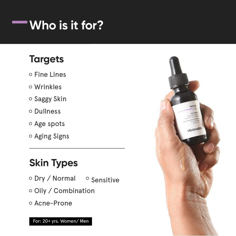 minimalist retinol 0.3%