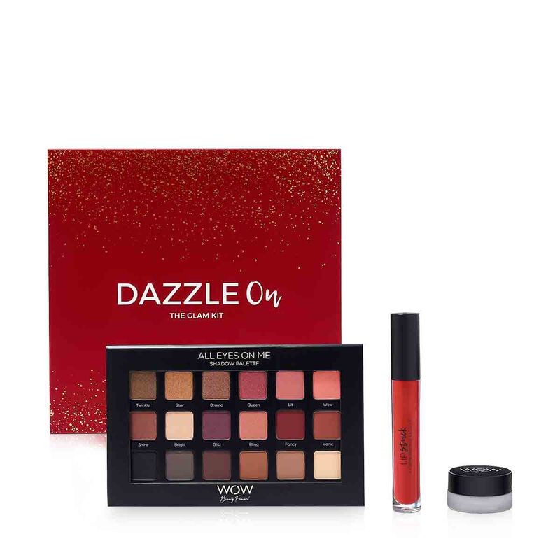 wow beauty dazzle on the glam kit