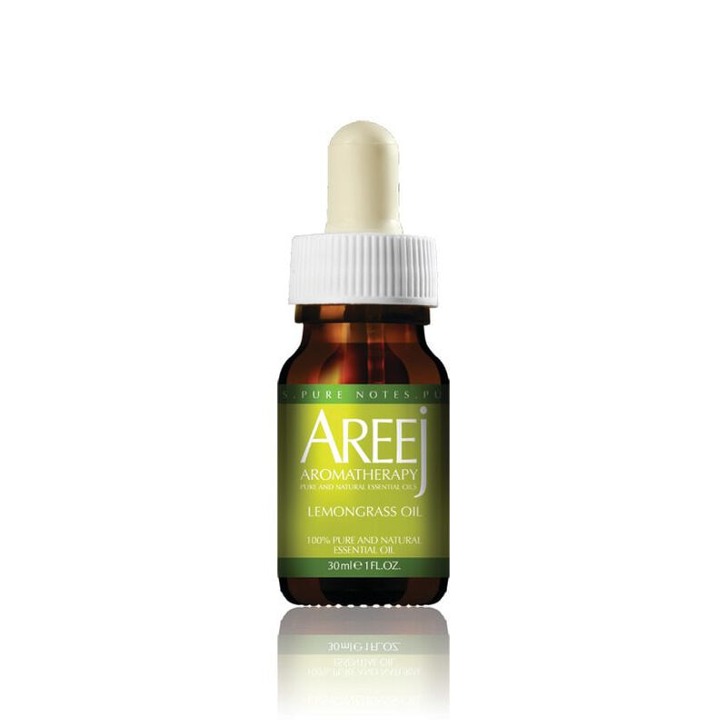 areej aromatherapy pure & natural lemongrass essential oil