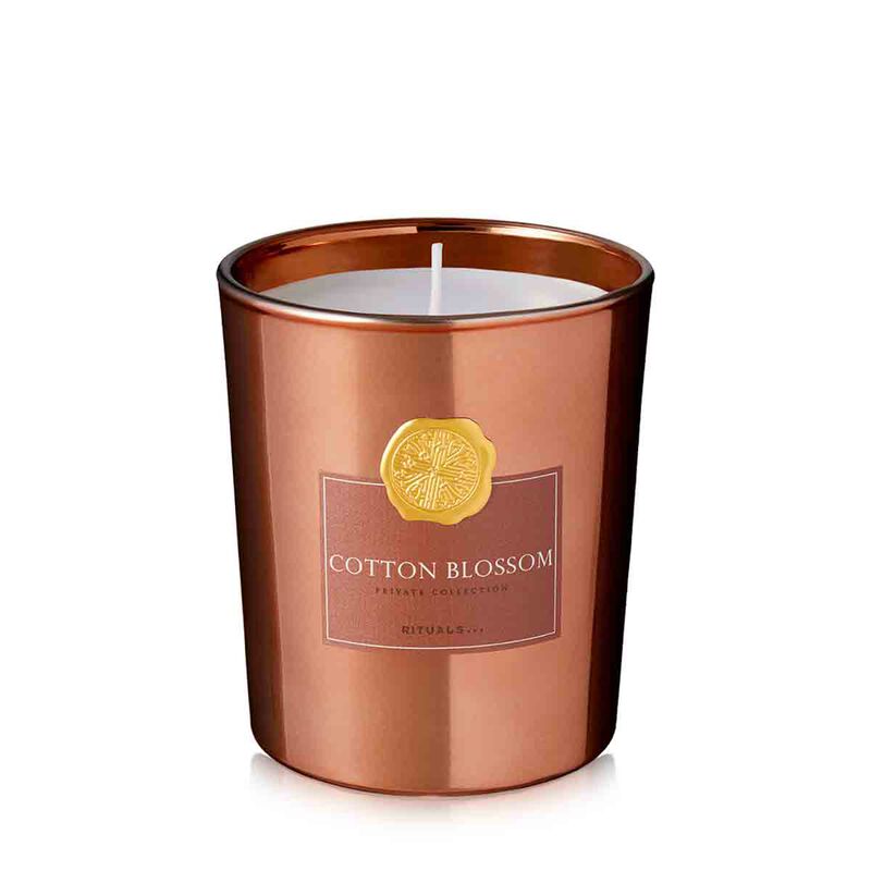 rituals cotton blossom scented candle 360gms
