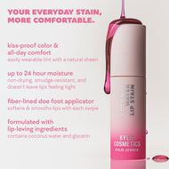Coconut Water Lip Stain faces coconut water lip stain