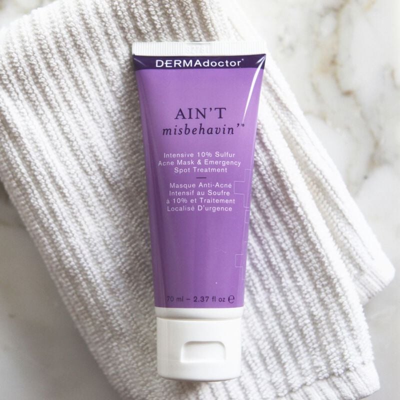 dermadoctor aint misbehaving intensive sulfur mask