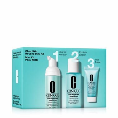 Clear Skin Routine: Anti-Blemish Solutions Mini Kit faces clear skin routine anti blemish solutions mini kit