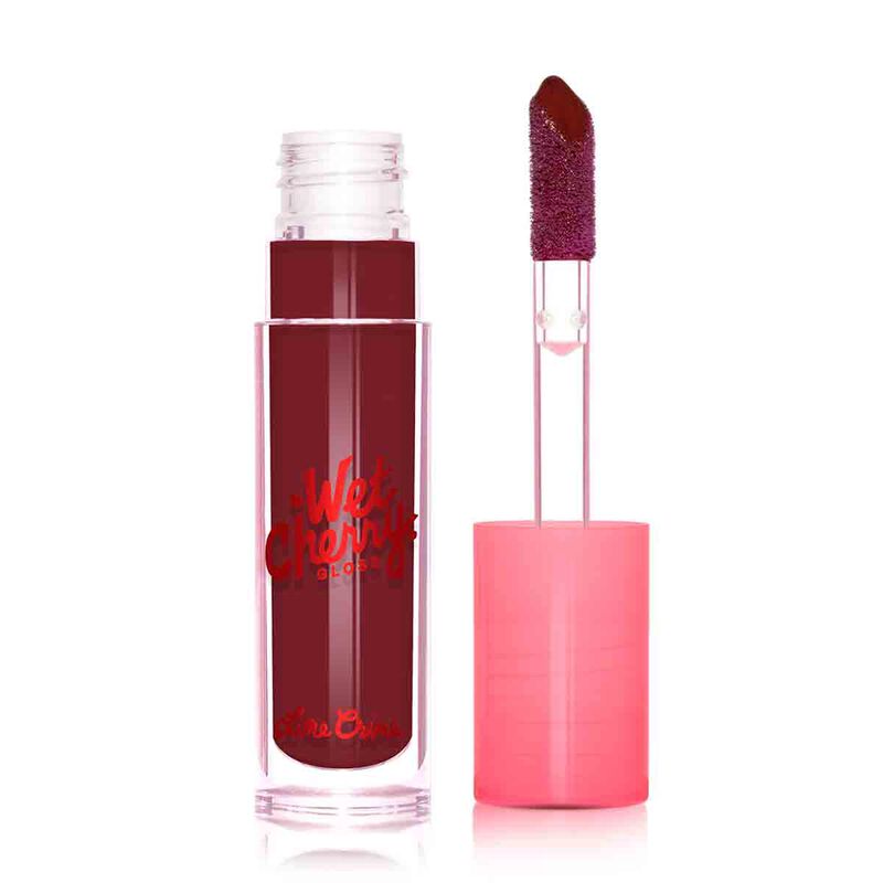 lime crime wet cherry lip gloss