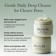 faces fresh green rice mochi cleanser