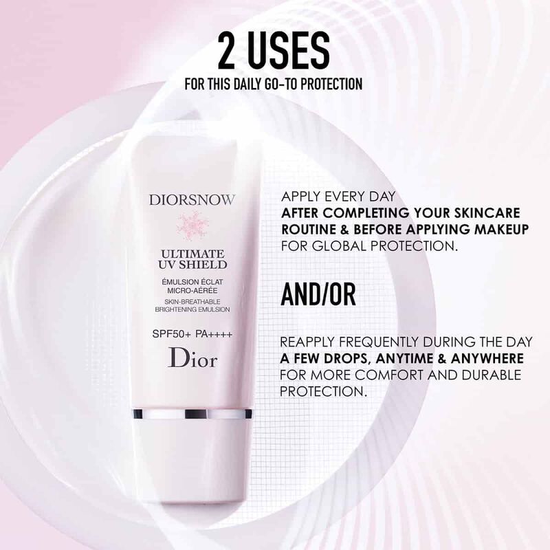dior diorsnow ultimate uv shield