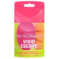 Vivid Escape XL + Mini Miracle Complexion Sponge Kit faces vivid escape xl mini miracle complexion sponge kit