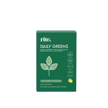 Daily Greens Drink Mix Lemon Flavor - x15 Sachets faces daily greens drink mix lemon flavor x15 sachets