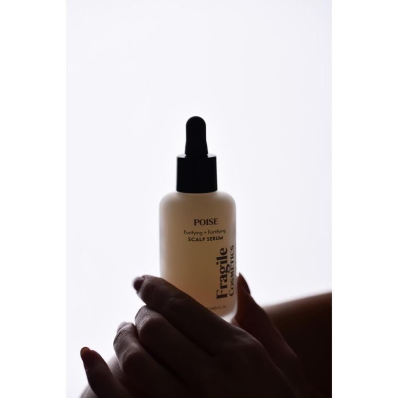 fragile cosmetics poise purifying + fortifying scalp serum
