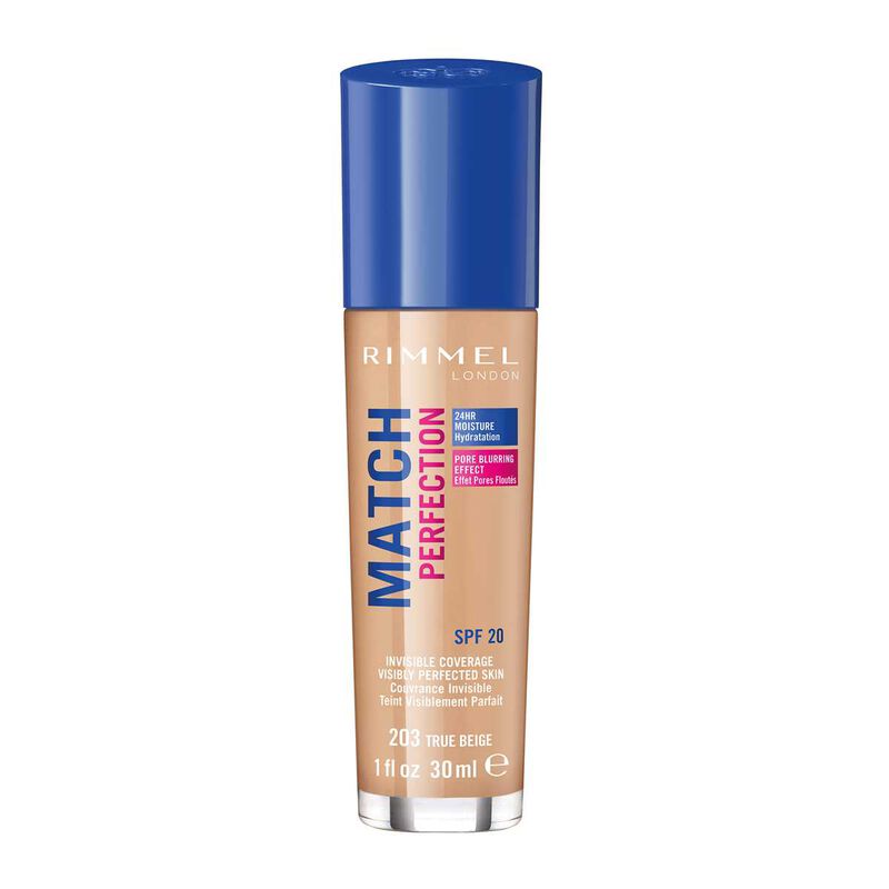 rimmel match perfection foundation