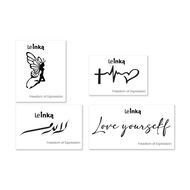 مجموعة وشم قوة الفتاة faces مجموعة وشم قوة الفتاة