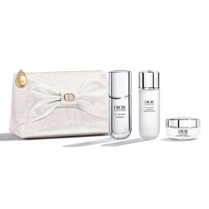 dior dior capture set limitededition lotion, serum and day cream