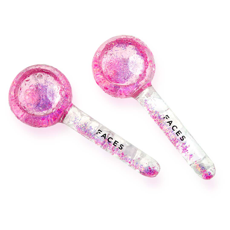 faces free ice facial globes