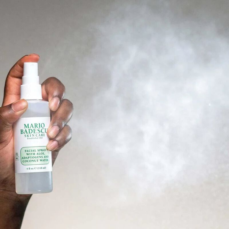 ماريو باديسكو facial spray with aloe, adaptogens and coconut
