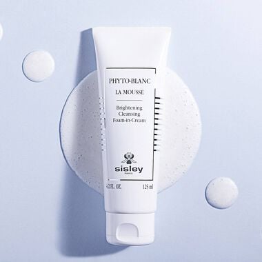 faces phyto blanc brightening cleansing foam in cream
