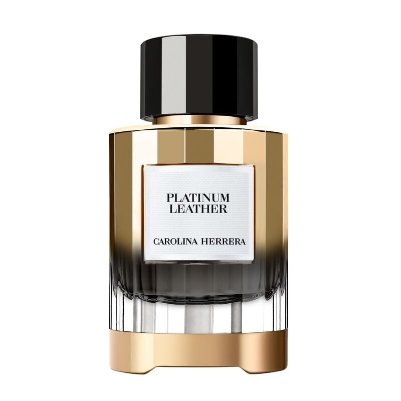 carolina herrera platinum leather