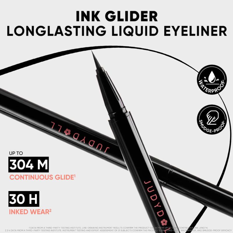 judydoll ink glider longlasting liquid eyeliner black