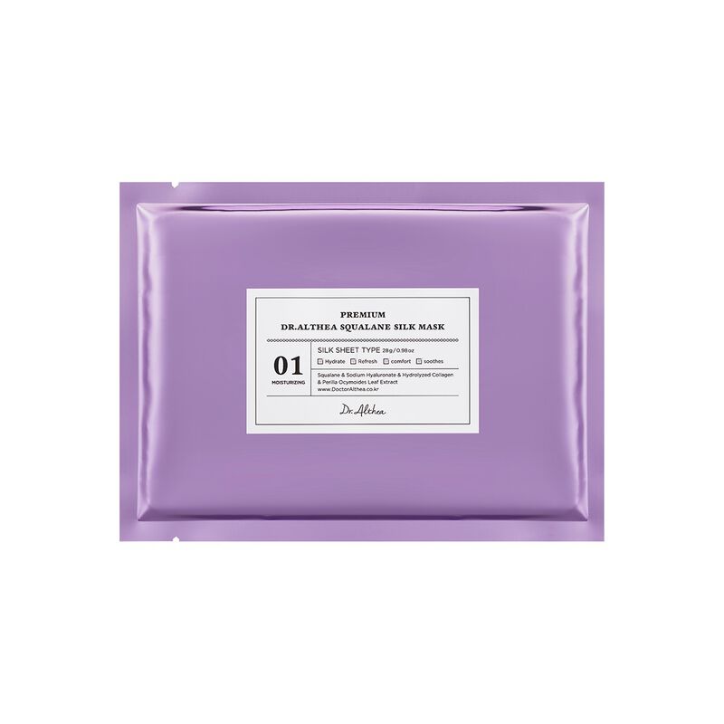dralthea squalane silk mask