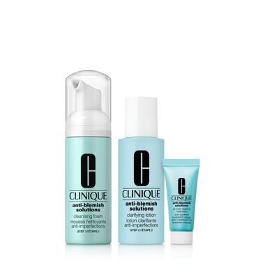 Clear Skin Routine: Anti-Blemish Solutions Mini Kit faces clear skin routine anti blemish solutions mini kit