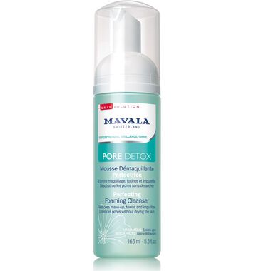 faces mavala swiss skin solution pore detox perfecting foaming cleanser 165ml