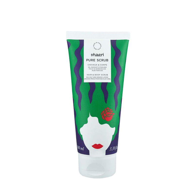 shaeri pure scrub  hair & body scrub