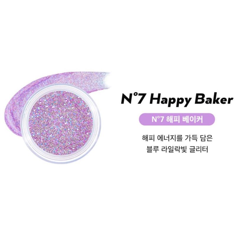 unleashia get loose glitter gel mini no.7 happy baker