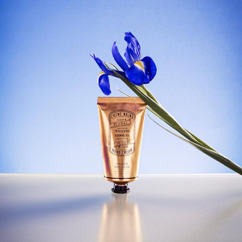 panier des sens absolute blooming iris hand cream