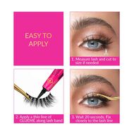 Farah Vegan Faux Mink Lashes faces farah vegan faux mink lashes