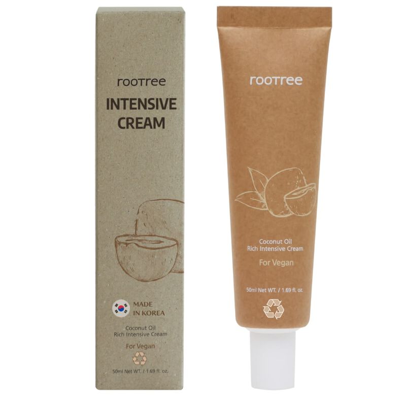 rootree coconut oil rich intensive cream