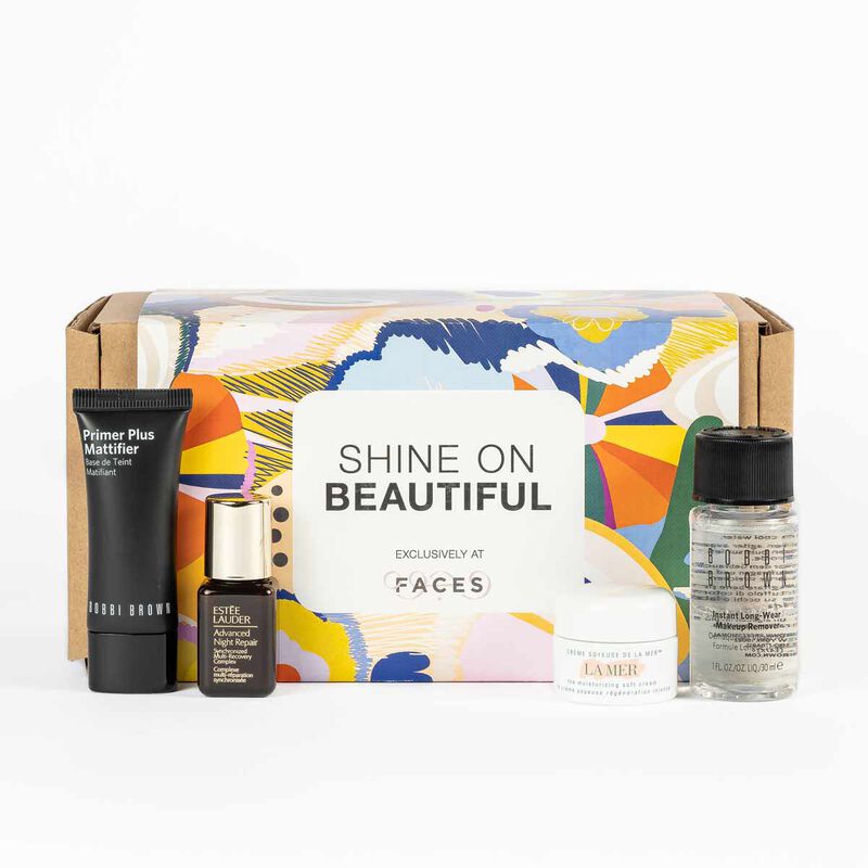 faces shine on beautiful box
