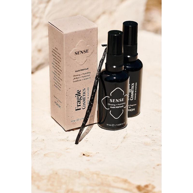 fragile cosmetics sense glossing+hydrating hair perfume
