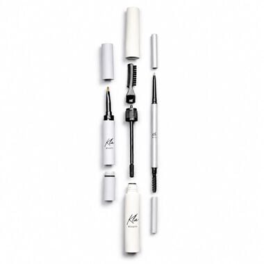 faces brow set black brown