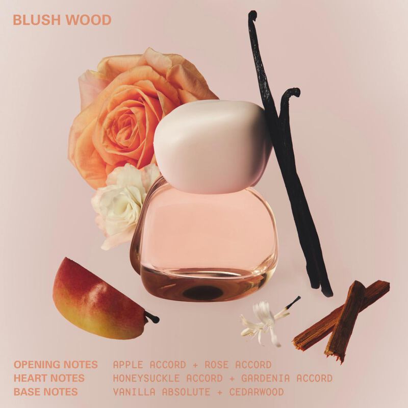 kylie cosmetics mood stones collection  blush wood