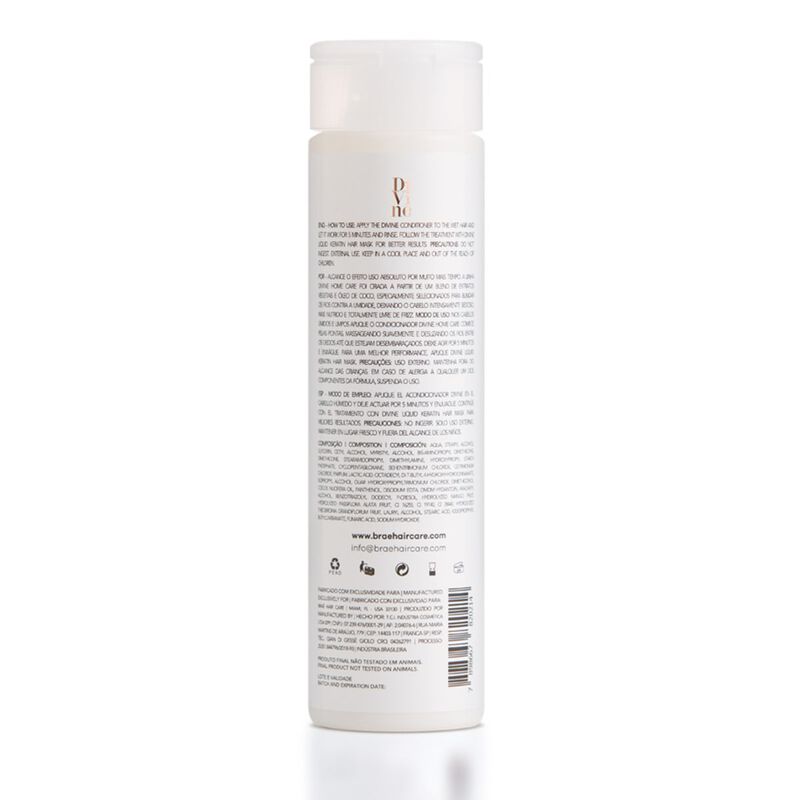 brae divine absolutely smooth anti frizz conditioner