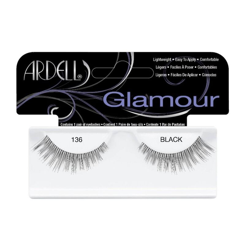 ardell glamour lashes 136 black