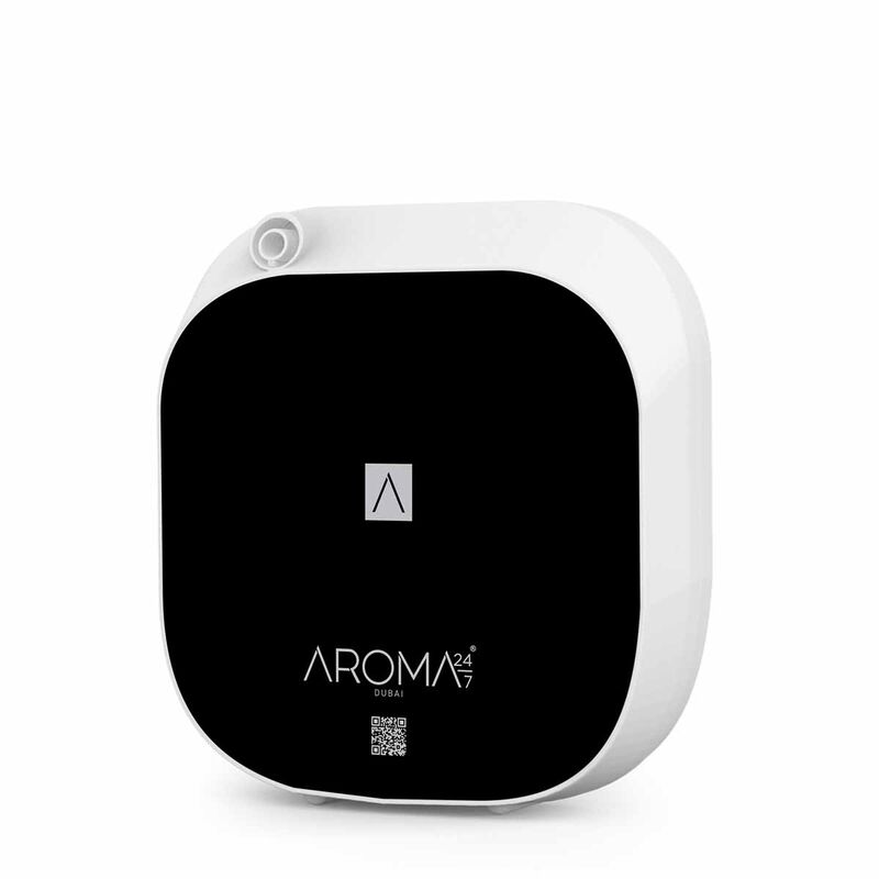 اروما 24/7 جهاز معطر الجو ايرماكس 100 اسود و بيض