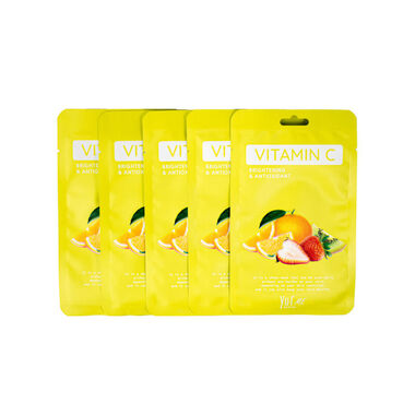 faces قناع فيتامين سي الورقي