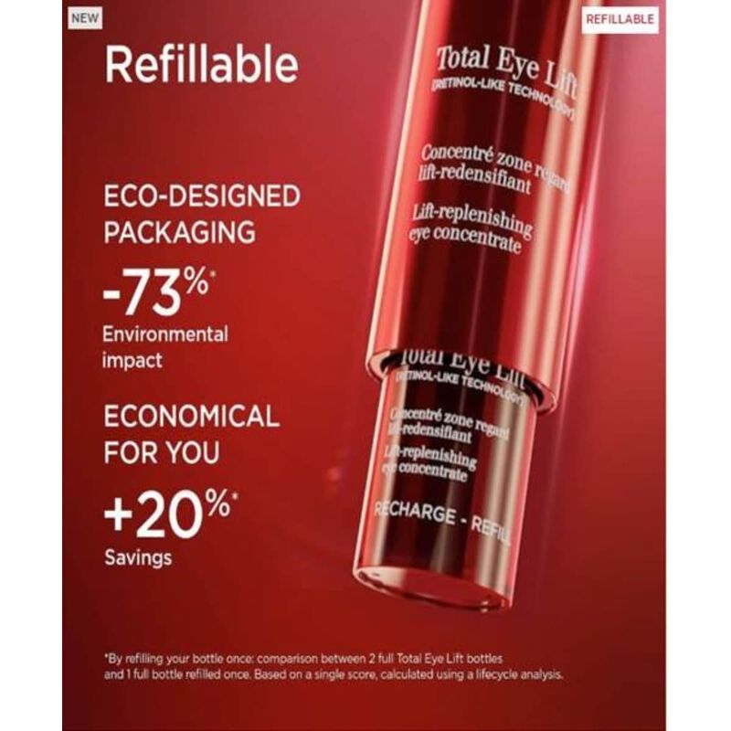 clarins total eye lift refill retinol