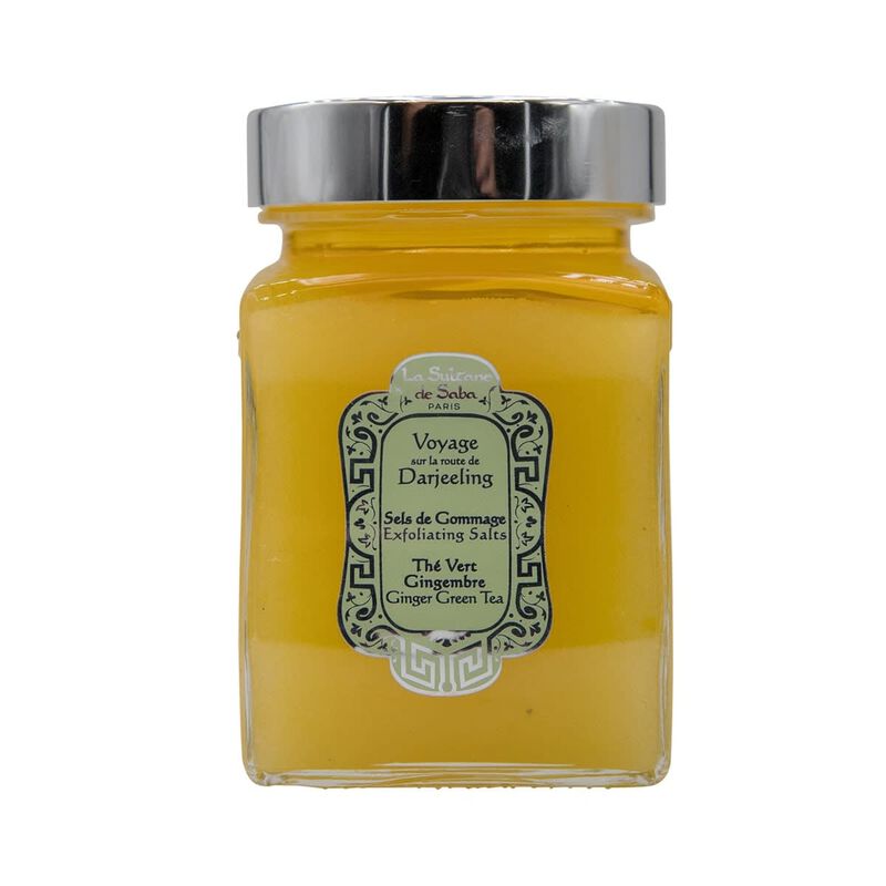 لا سولتان دو سابا ملح مقشر بالشاي الأخضر والزنجبيل