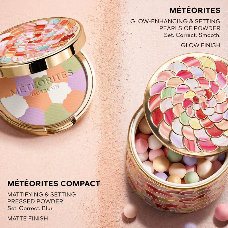 guerlain meteorites mattifying & setting compact