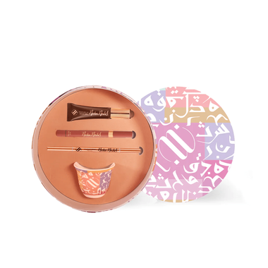 faces مجموعة الحواجب والعيون