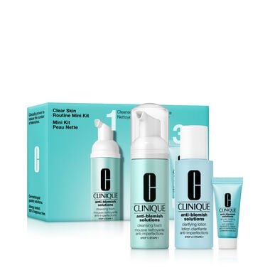 Clear Skin Routine: Anti-Blemish Solutions Mini Kit faces clear skin routine anti blemish solutions mini kit