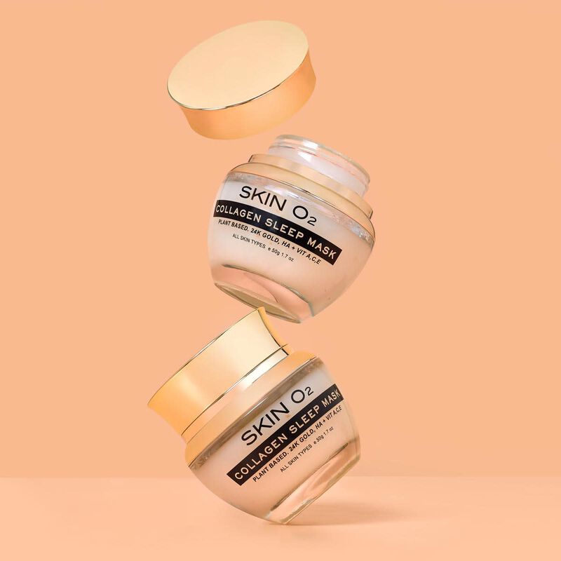 skin o2 24k gold collagen sleep