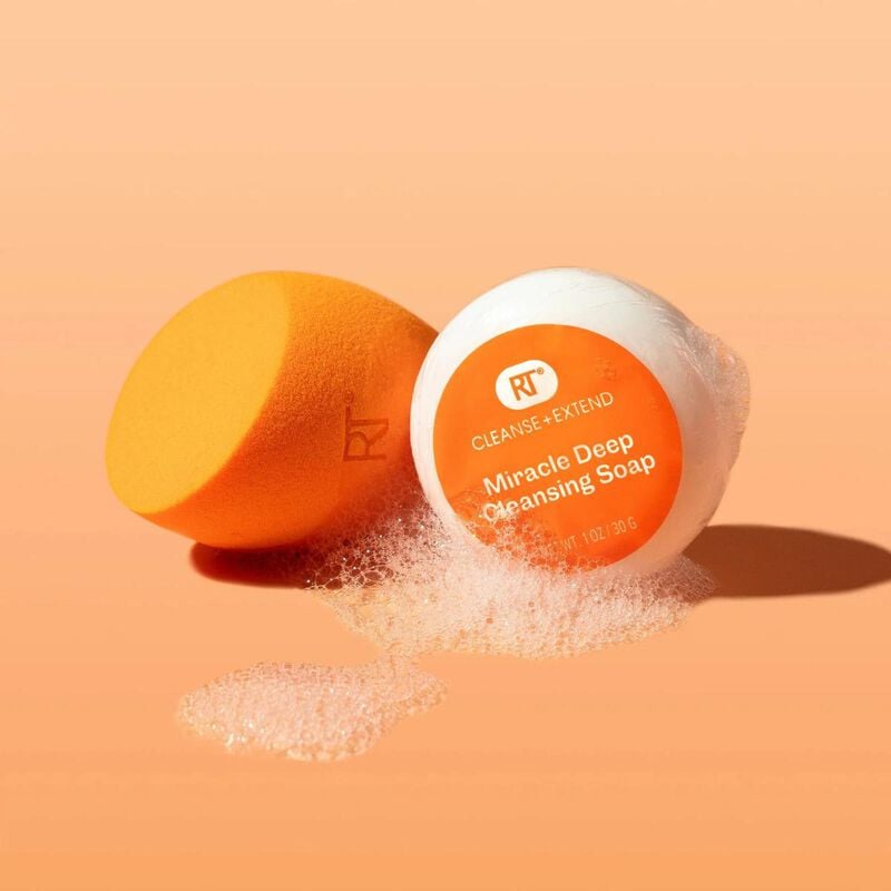 real techniques miracle blend + cleanse set