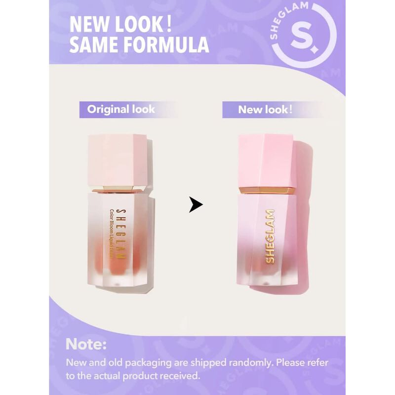 شيجلام احمر خدود سائل بلون مزدهر غير لامع