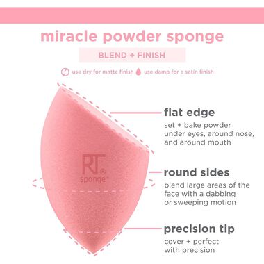 faces miracle powder sponge